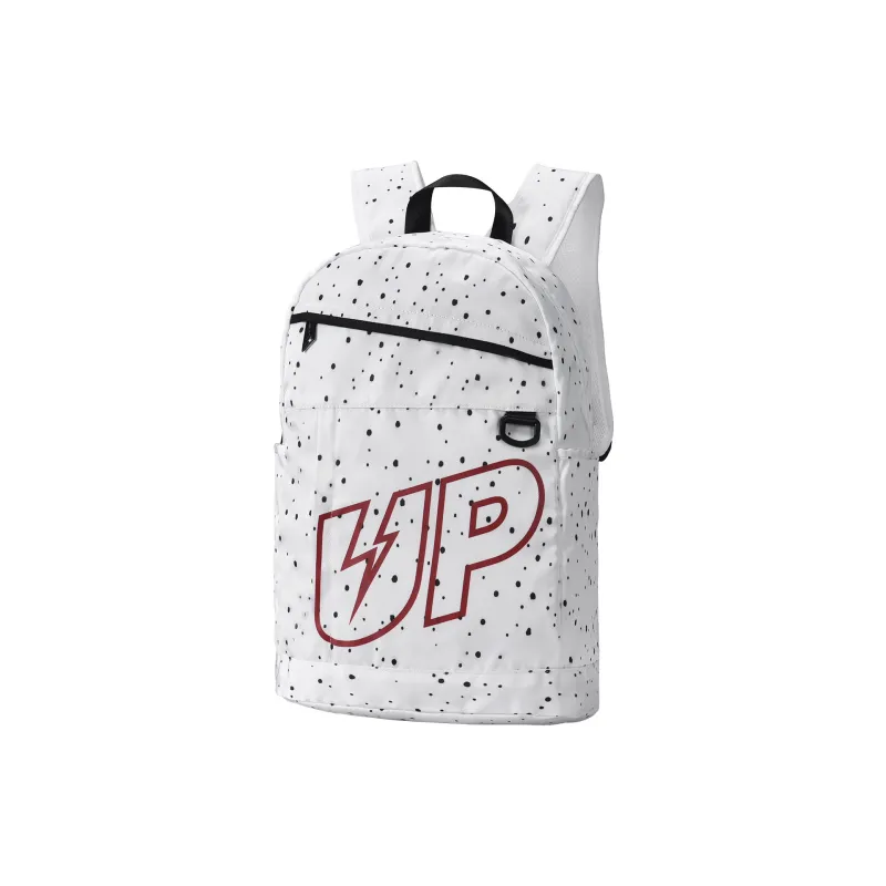TURN UP Polyester Backpack Regular Unisex White-1