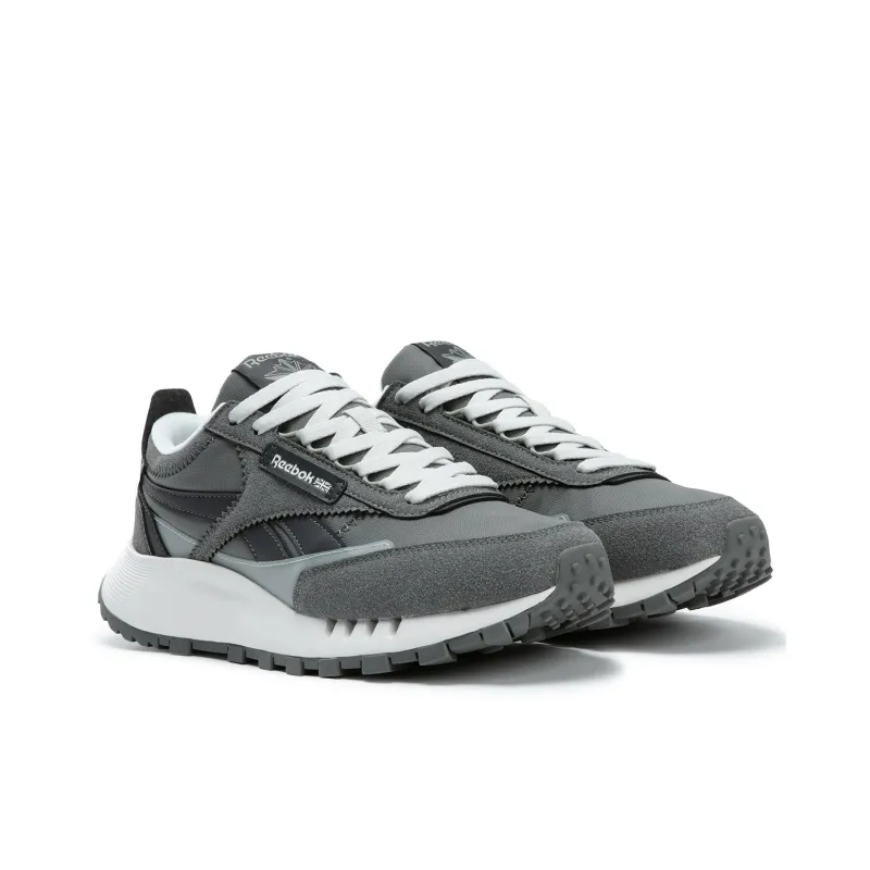 Reebok CL LEGACY W+ Anti Slip And Wear Resistant Height Increasing Low Top Running Shoes Unisex Gray-1