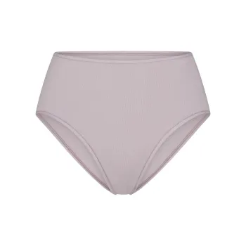 SKIMS COTTON JERSEY FULL BRIEF Underpants Women's 1 Pack OYSTER/Shell Color