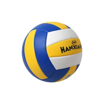 Leading The Way PU Size 5 Volleyball Unisex Blue White Yellow