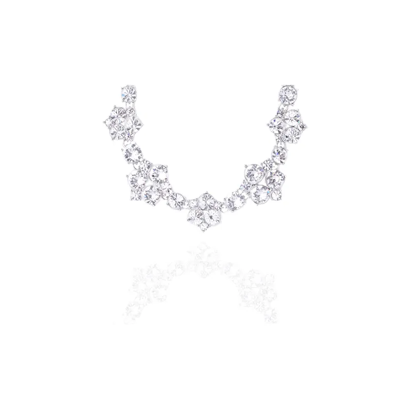 GIVENCHY Pure White Crystal Bracelets Women's Silver-1