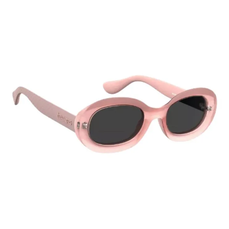 Havaianas Polycarbonate Rubber Oval Sunglasses Women's Pink-2