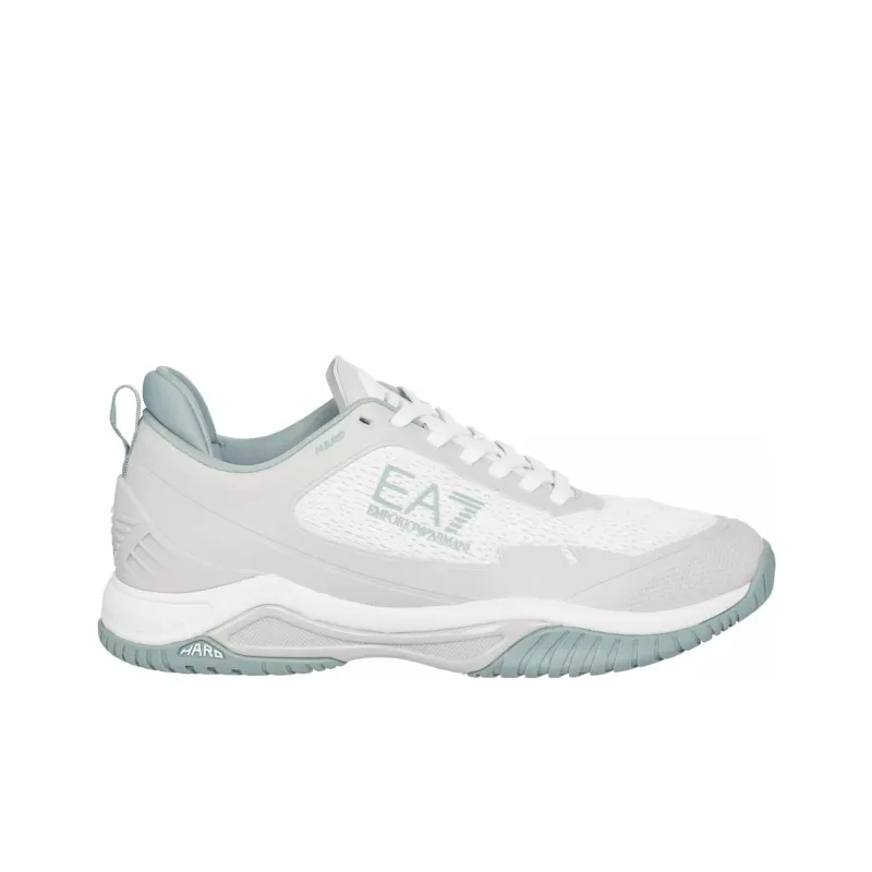 EMPORIO ARMANI EA7 Low Top Casual Shoes Men's Light Gray-1