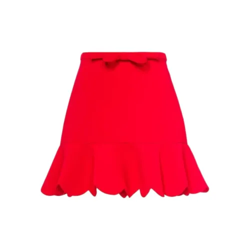 MIU MIU Casual Short Skirts Women's Red