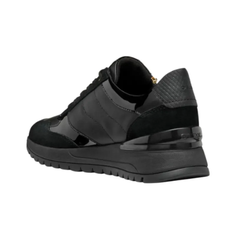 GEOX Low Top Casual Shoes Women's Black-4