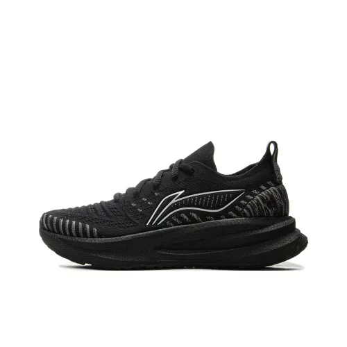 LINING Comfortable Running Shoes Men Low-Top Black