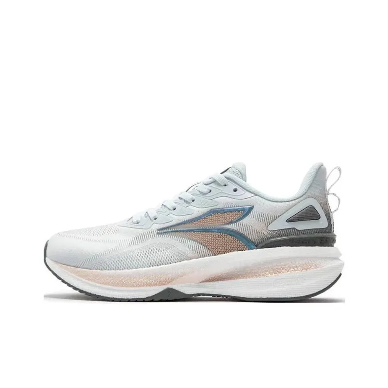 361° Anti Slip Wear Resistant Low Top Casual Running Shoes Women's Gray-0