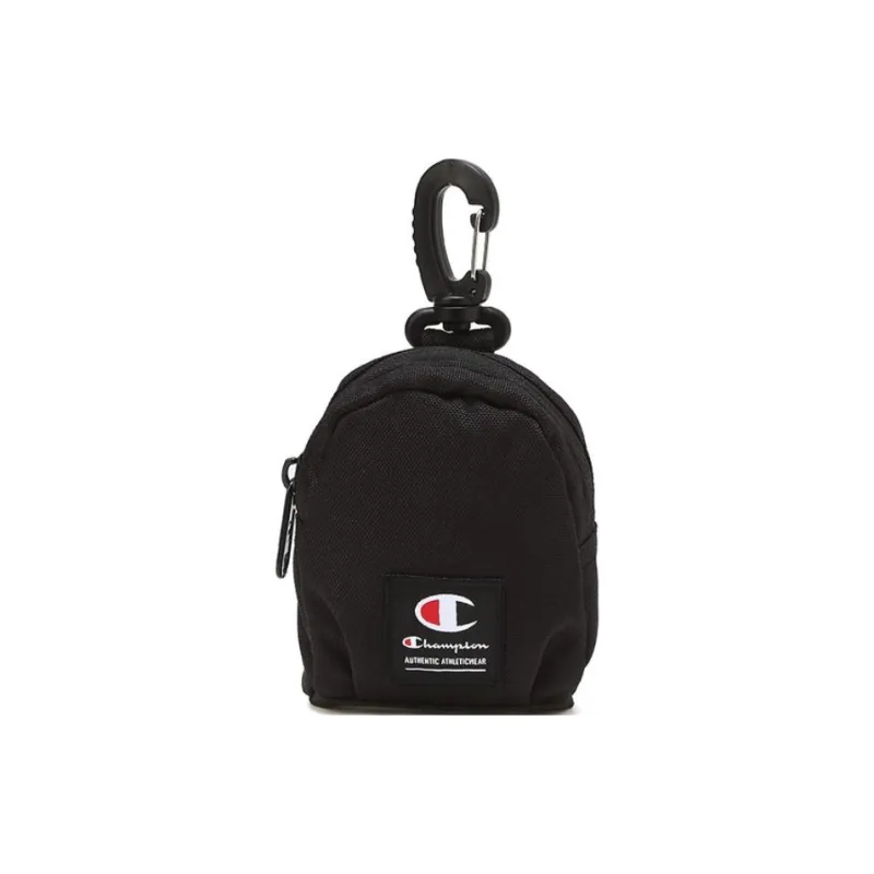 Champion Polyester Coin Purse Unisex Black-0