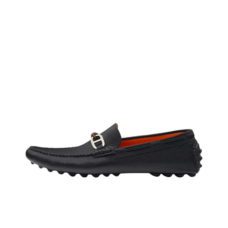 HERMES Alessandro Men's Casual Shoes Men's Black-0