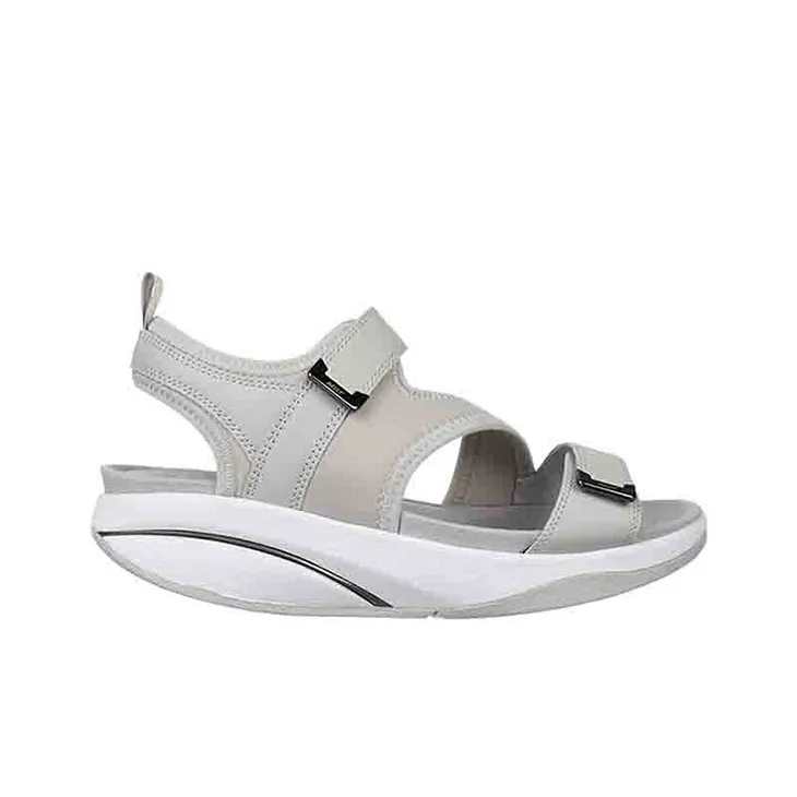 MBT Beach Sandals Women's White/Black-1