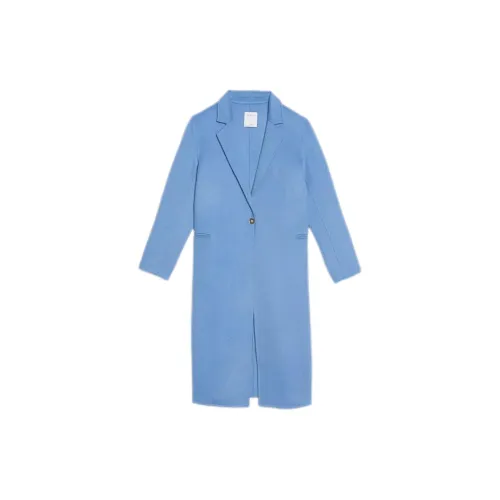 Sandro Coats Women's Sky Blue