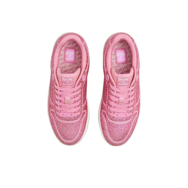 ALDO Barbie Collaboration Princess Collection Low-Top Skateboard Shoes Women's Fuchsia-4