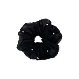 Black (Metallic Yarn Baby's Breath) 000107