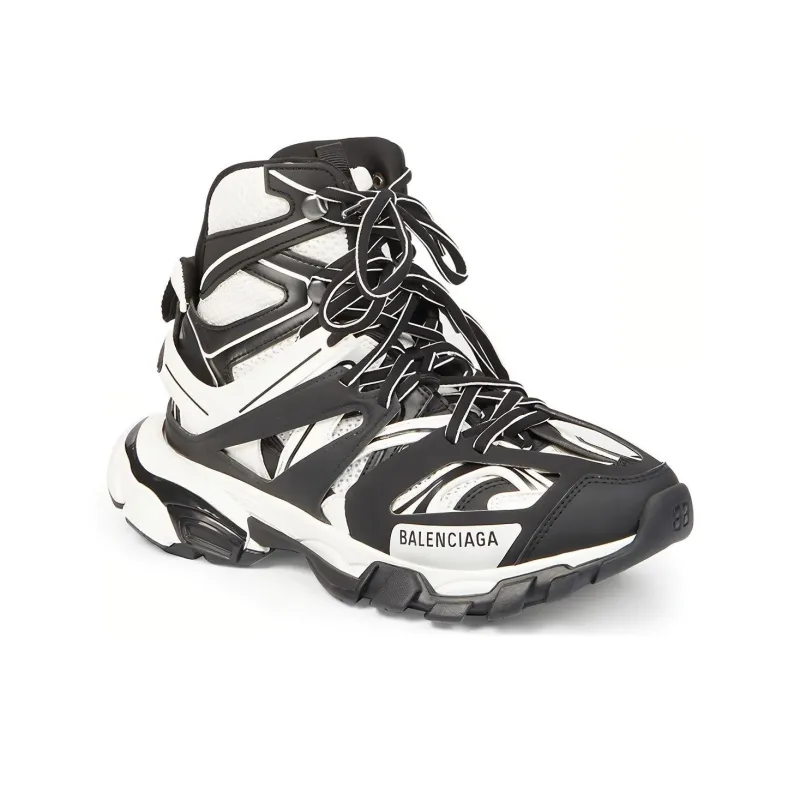 Balenciaga Track Hike 'Black White'-1