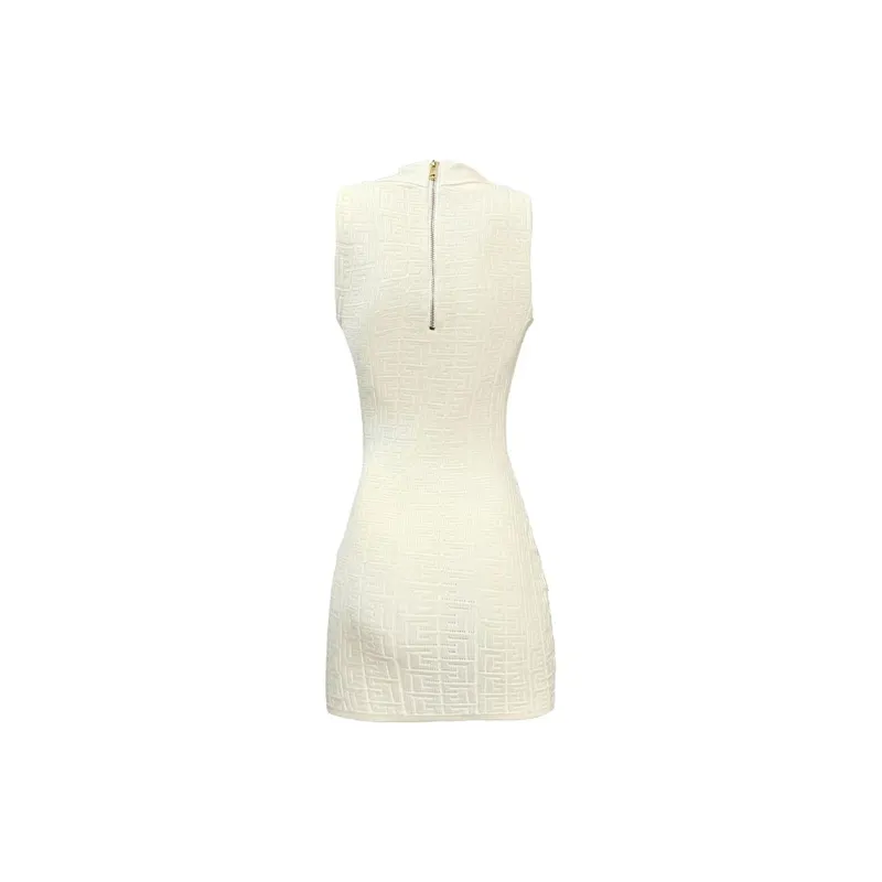 JOSR Sleeveless Dress Women's Ecru-1
