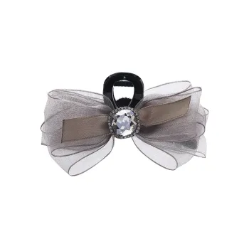 UNABERRY Silk Chiffon Hair Clips Women's