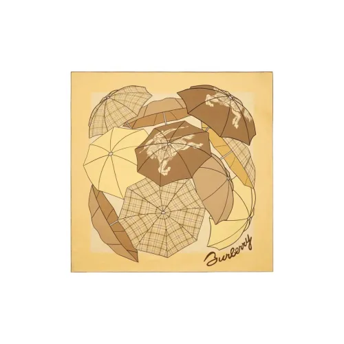 Burberry Umbrella Printed Finished Edge Scarf