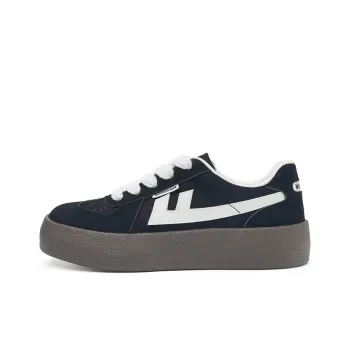 Warrior German Army Trainers Lightweight Wear Resistant And Slip Resistant Low Top Canvas Shoes Women's Black Beige 2.0
