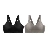 2 Pack (Black+Khaki Green)