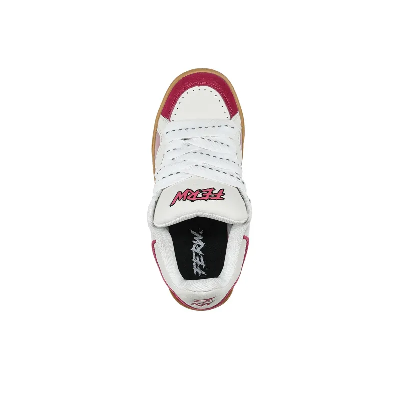 FERW Strawberry Cake Puffy Shoes Coverage Slip Resistant Balance Breathable Low Top Skateboard Shoes Unisex-3