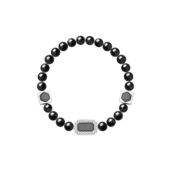 BABAMA Obsidian Jade Bracelets Unisex