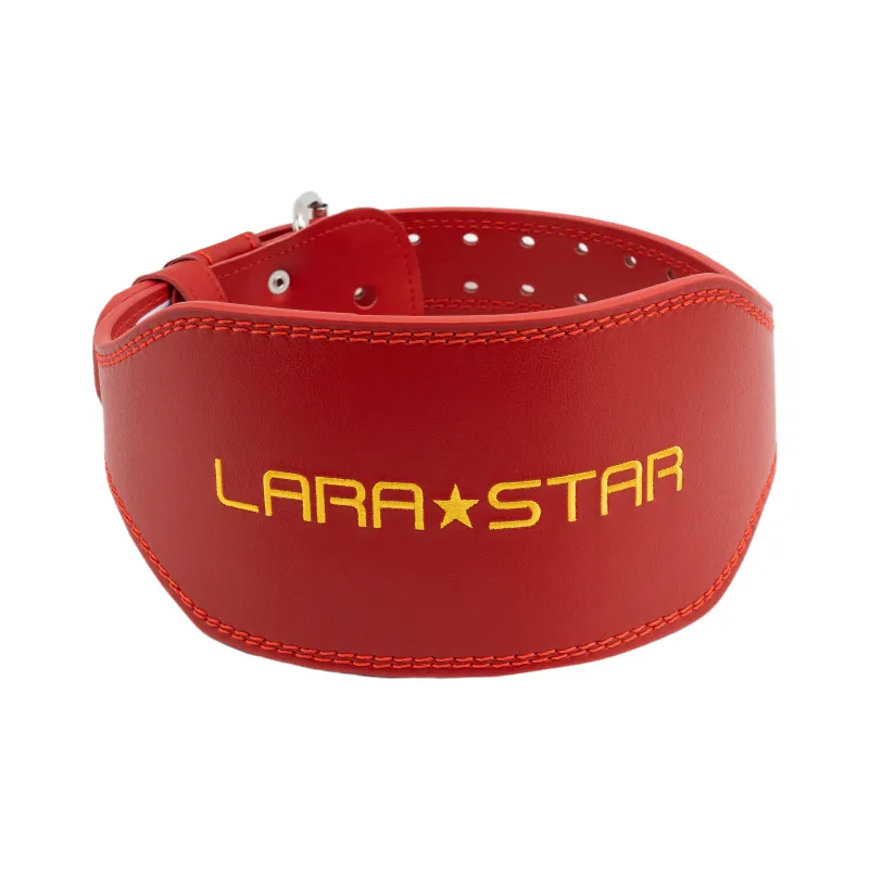 LARA STAR Back Support Braces Protective Cow Leather Unisex-12