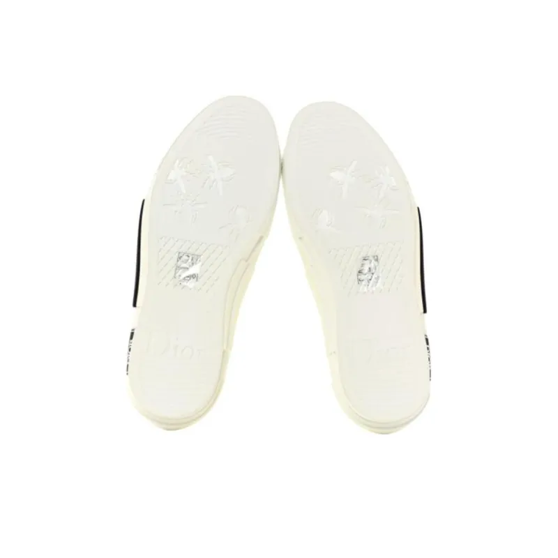 DIOR B23 Low White Yellow Oblique-4