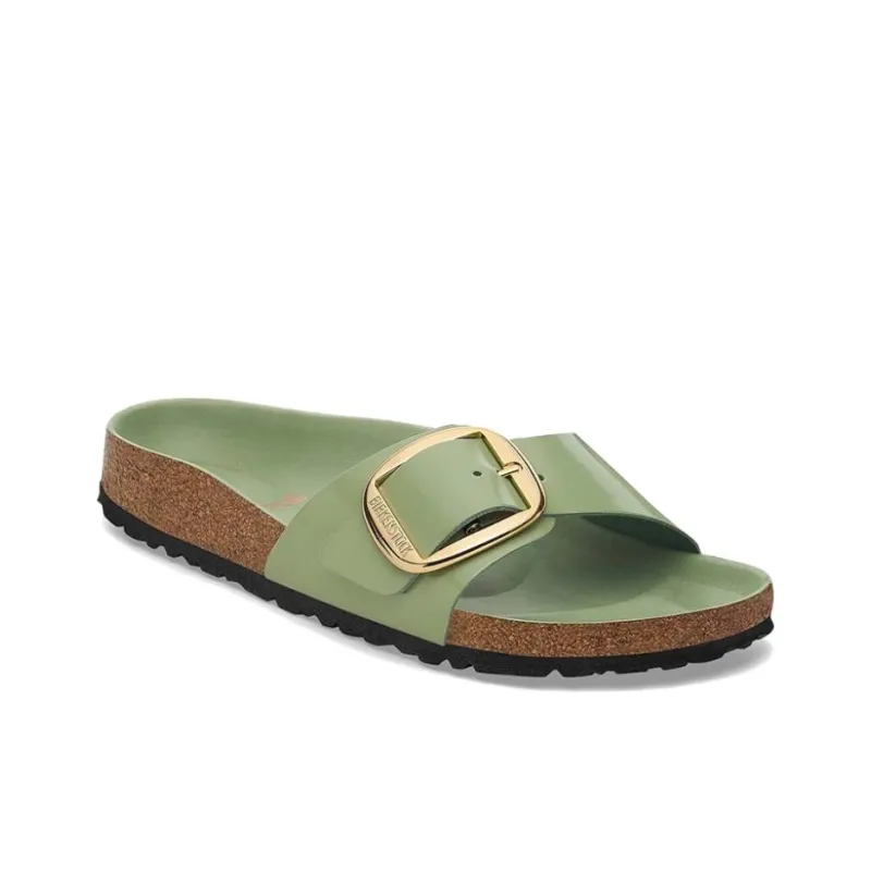 Birkenstock Madrid Big buckle Patent leather Sandals Women's-2