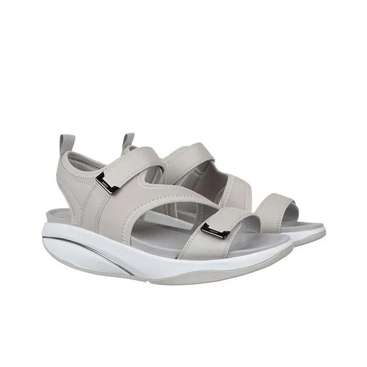 MBT Beach Sandals Women's White/Black-2