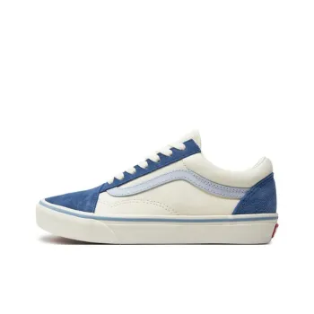Vans Old Skool Anti-Slip Wear-Resistant Low-Top Skateboard Shoes Women's Blue