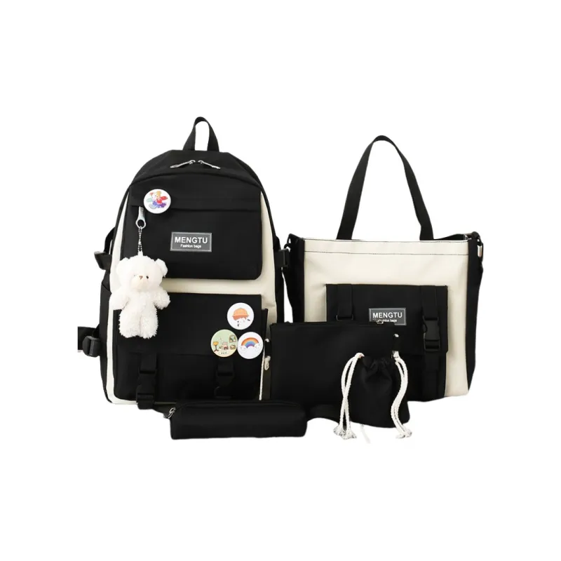 Warrior Canvas Backpack Regular Unisex Multicolor-5