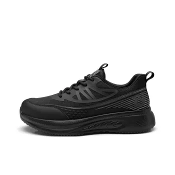 Strongman Running Shoes Men Low-Top Black