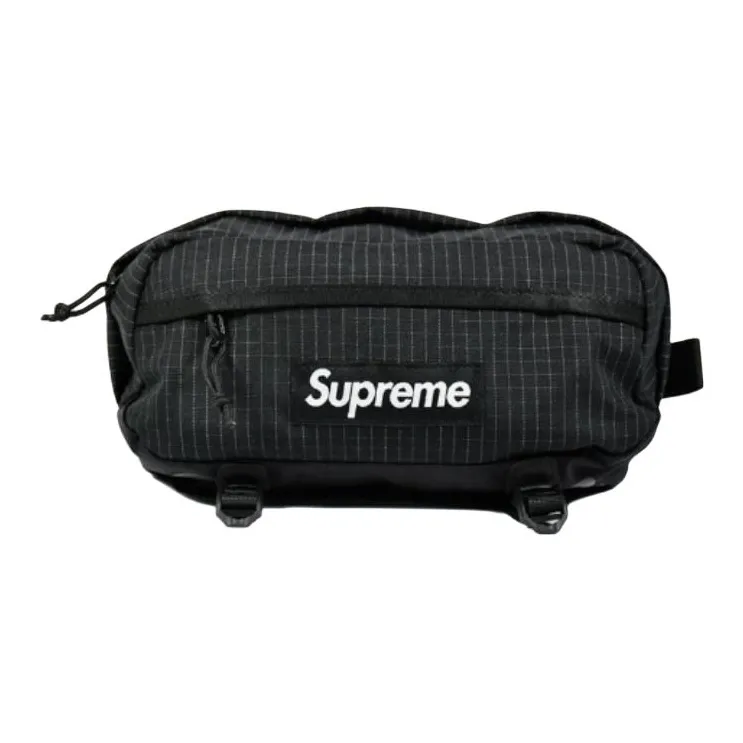 Supreme Nylon Fanny Pack Regular Men's Black-0