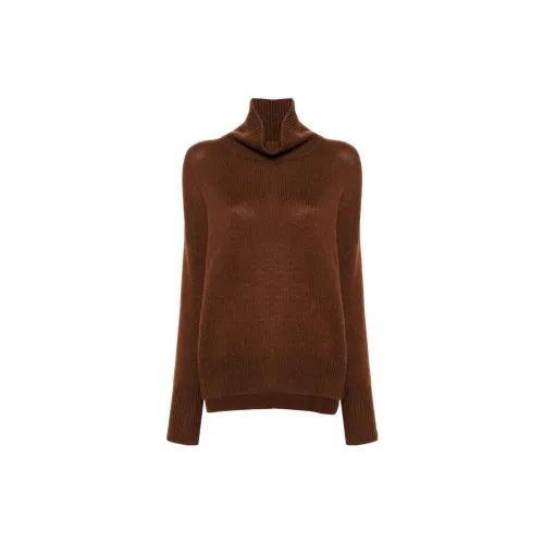 Lisa Yang Cashmere Sweaters Women's Brown