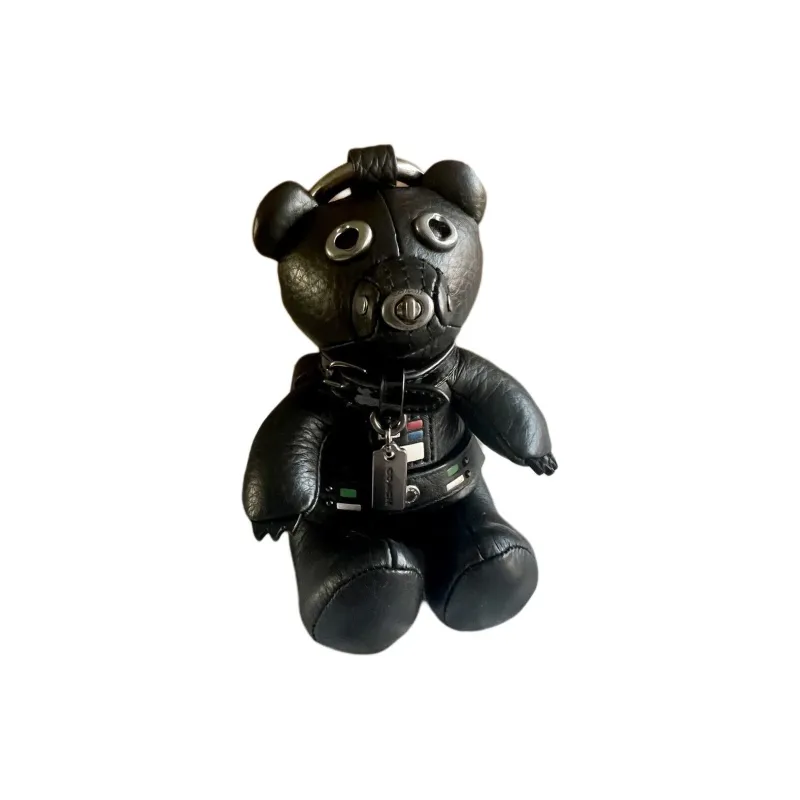 COACH Star Wars Leather With Patent Leather Bear Charm Bag Merchandise Unisex-1