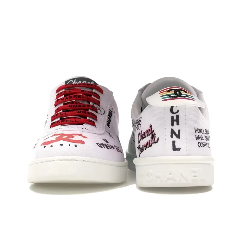 CHANEL Sneakers Pharrell White Multi-Color-4