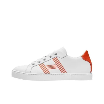 HERMES Avantage White Orange