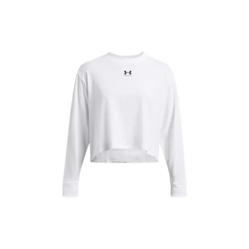 Under Armour Rival T-Shirts Women's White