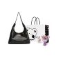Black+Exclusive Shopping Bag+Greeting Card+Dried Flower