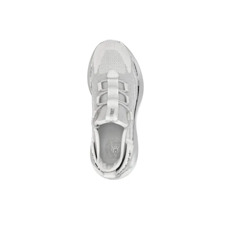 PLEIN SPORT Low Top Casual Shoes Unisex White-3
