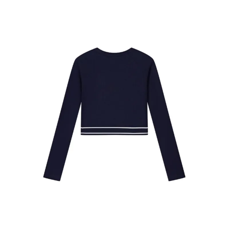 Kappa 1916 Series T Shirt Women's Midnight Blue-1