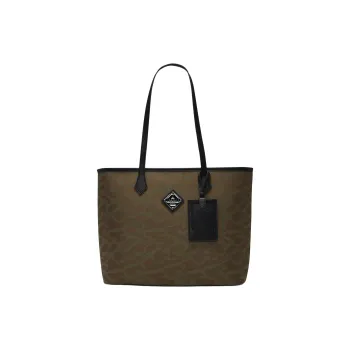 Jordan Polyester Tote Bag Shopping Bag Shoulder Bag Handbag Unisex Light Olive Yellow