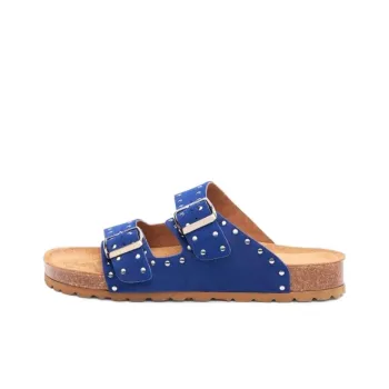 SCAROSSO Delilah Stud-Embellished Slip-On Sandals Women's