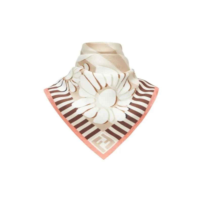 FENDI Ff Graphic Printed Scarf-1