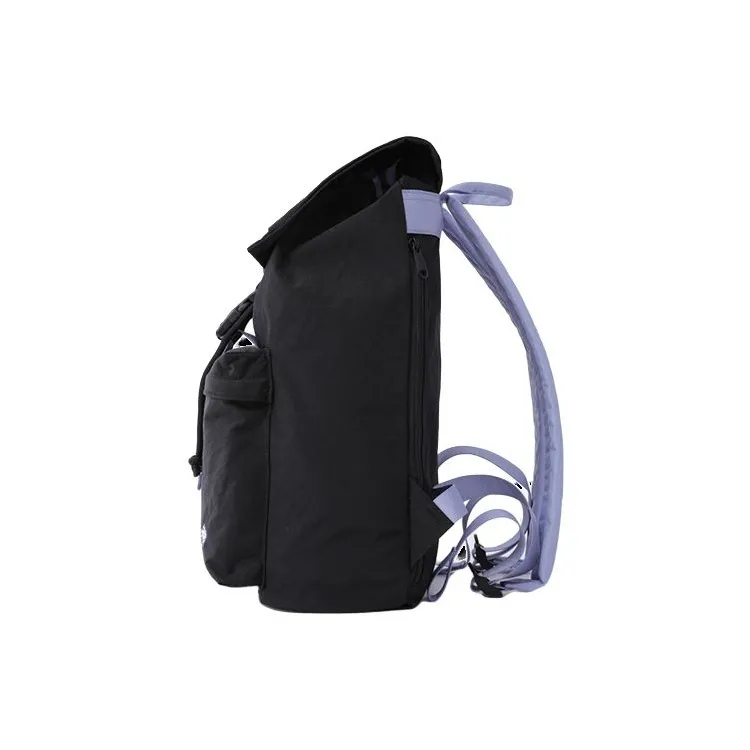FION Fabric Backpack Regular Unisex Pearl White/Mint Green/Wilderness Black/Light Wisteria Purple-8