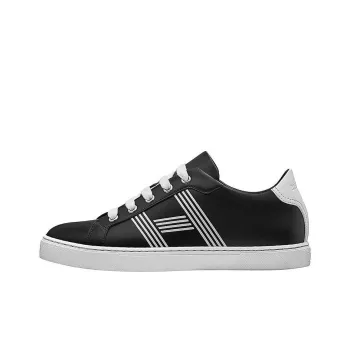 HERMES Avantage Low-Top Casual Skateboard Shoes Women's Black
