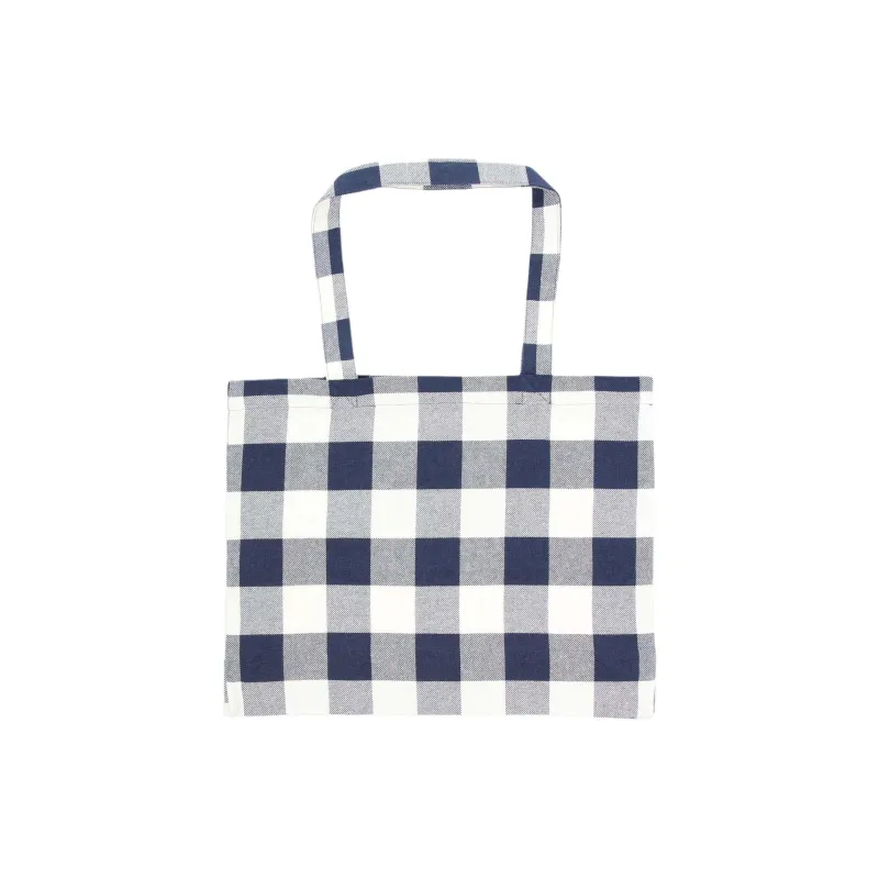 A.P.C Checked Large Tote Bag-1