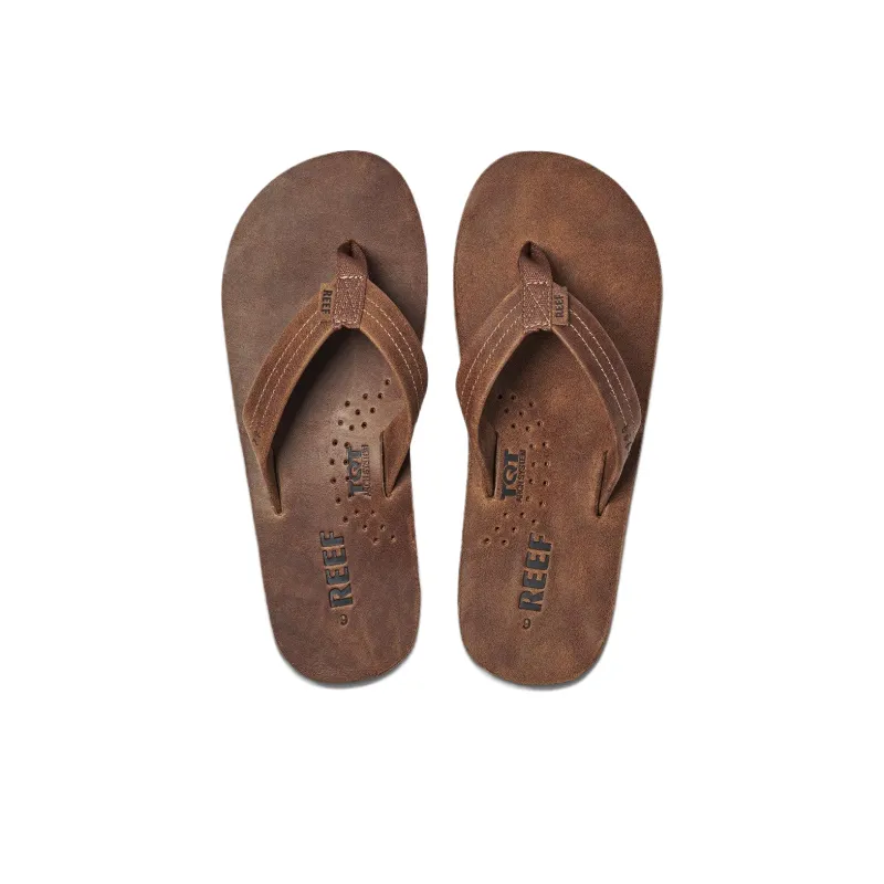 REEF Slip-Resistant Flip Flops Men's Brown-3