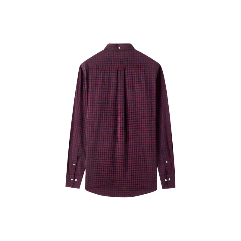 GANT Shirts Men Burgundy 605-1