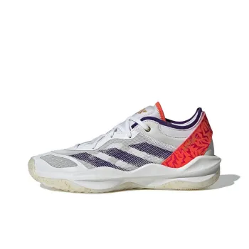 Adidas Adizero Select 2.0 Anti Slip Wear Resistant Low Top Basketball Shoes Unisex Gray Red